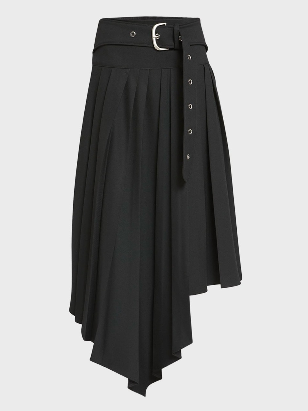 Off-White FW23 Tech Drill Belt Pleated Skirt IT 42 NWT Made in Italy